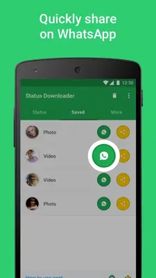 Status Downloader android App screenshot 1