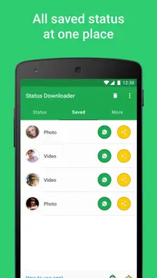 Status Downloader android App screenshot 2